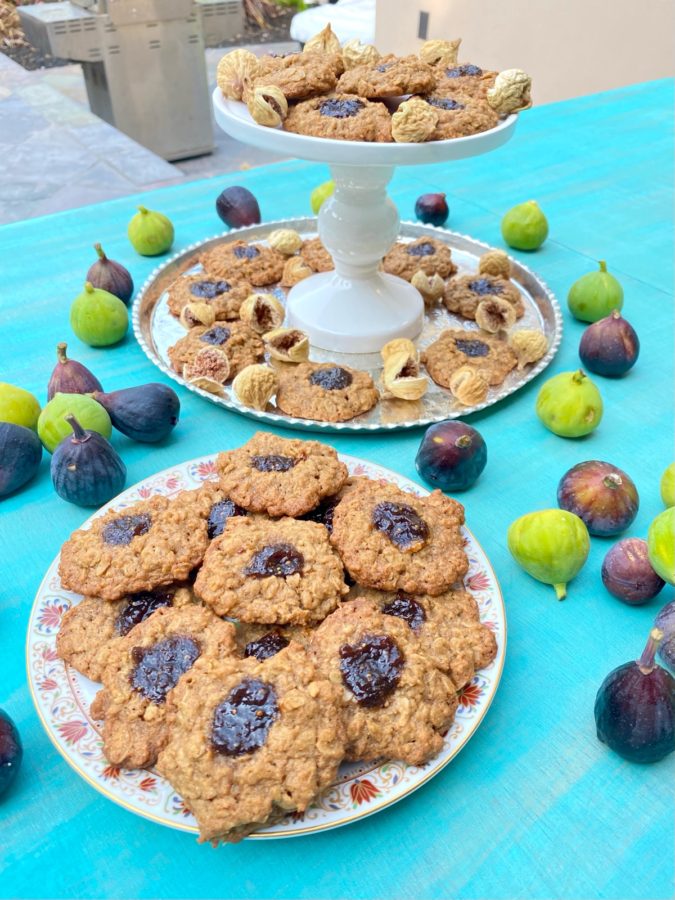 Fig Jam Oatmeal Cookies