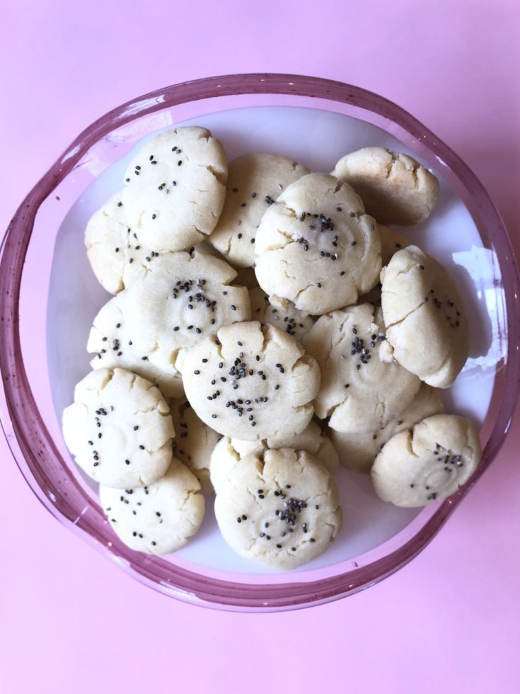 Naans Berenji | Persian Rice Flour Cookies Gluten free