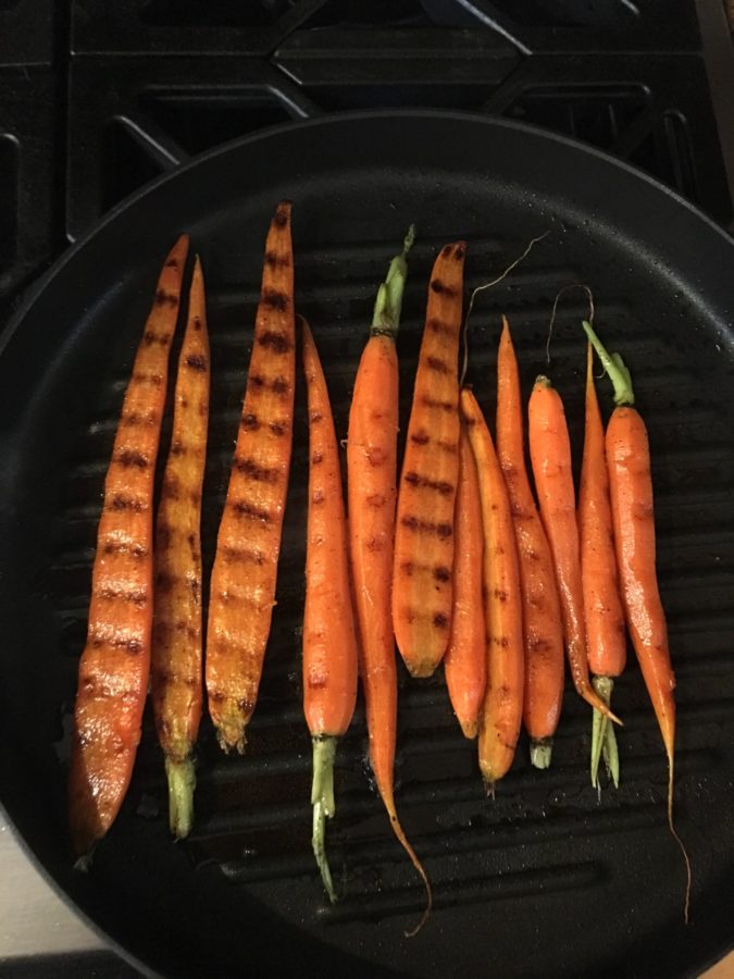 Grilled Cinnamon Carrots