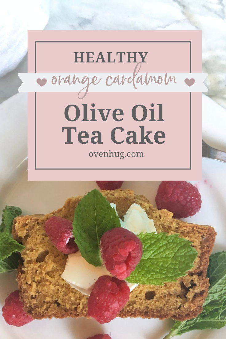 orange cardamom olive oil tea cake
