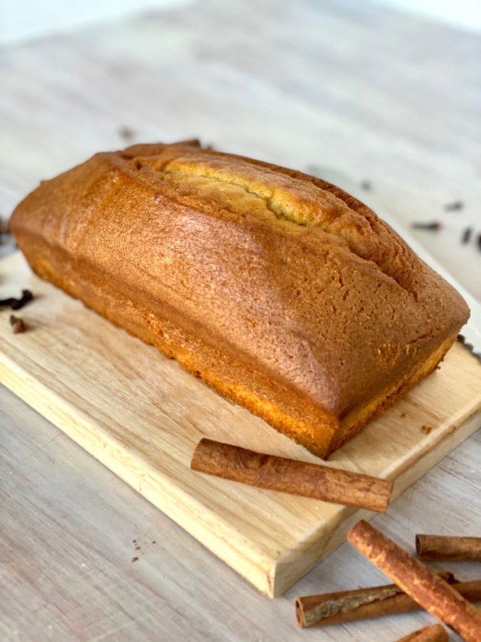 gluten-free pumpkin bread loaf 