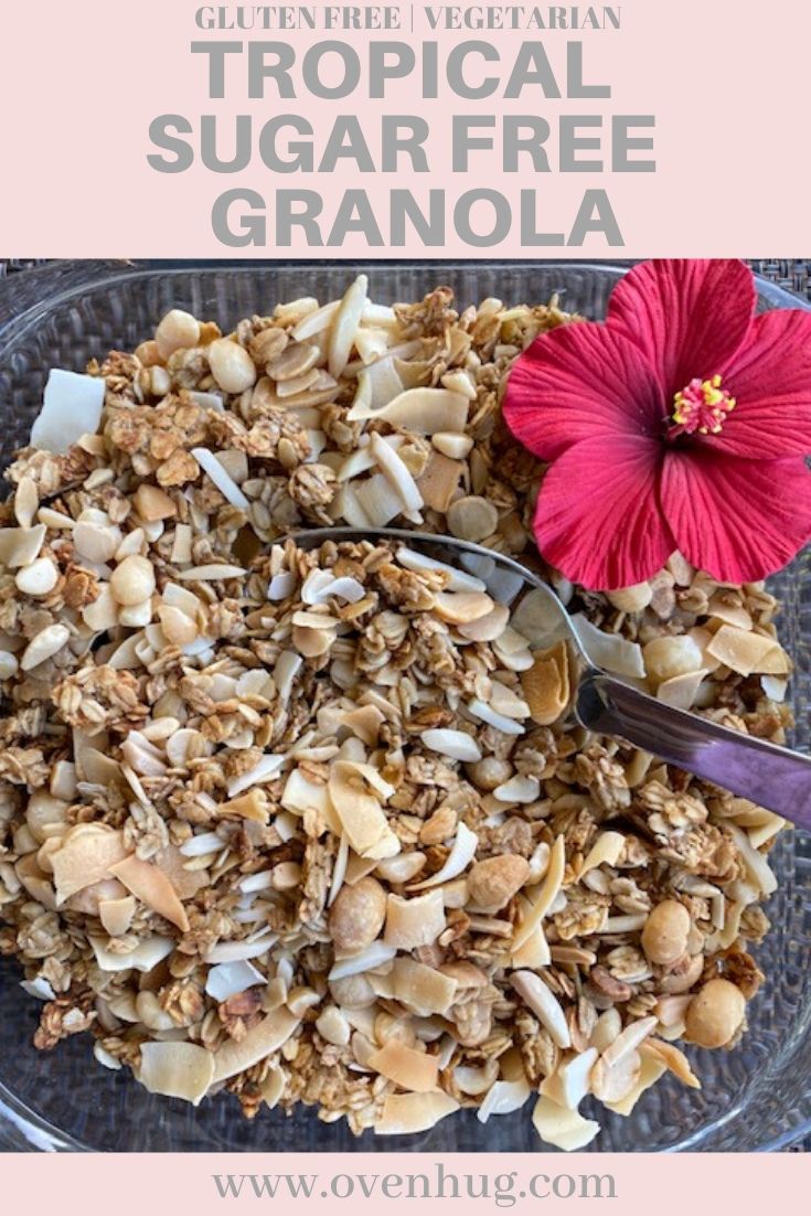 tropical sugarfree granola