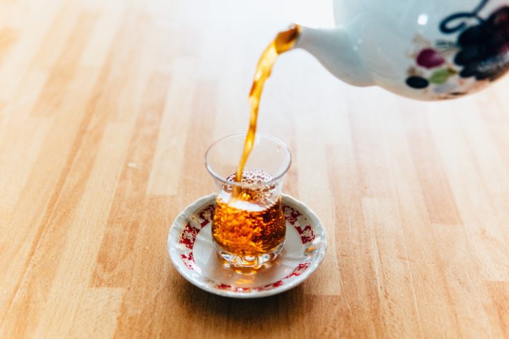 Persian tea chai