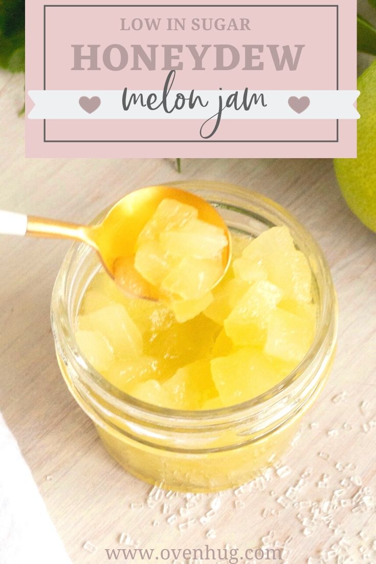 low sugar melon jam