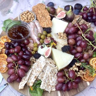 Mediterranean Charcuterie Cheese Board