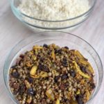 lentil mix and parboiled rice