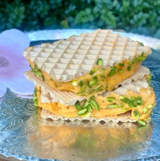 Persian Bastani Nice Cream Sandwiches