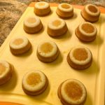 Baked inverted Yazdi cupcakes
