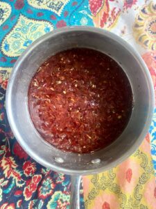 Making Persian Rose Petal Jam